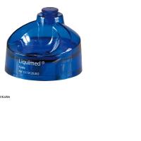 Alkoholspender Liquimed 100ml rund blau (Nachfolger von 200ml-Spender) -  021013