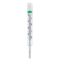 Fieberthermometer Glas mit Hülse ohne Quecksilber, umweltfreundlich -  021263