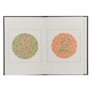 Sehprobentafel n. Ishihara mit 14 Farbtafeln im Buchformat -  021751