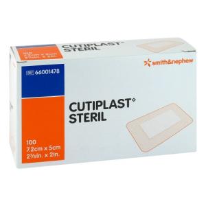 Cutiplast 7,2x5cm steril  VE=100 -  022011