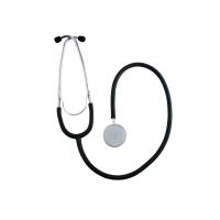 Stethoskop HAUSMARKE mit Flachbruststück schwarz/blau -  023153