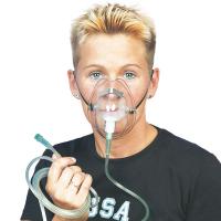 Sauerstoff-Maske mit Schlauch und Universalkonnektor für Erwachsene -  026047