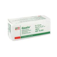 Kompressen Gazin 5x5cm unsteril 8-fach VE=100 -  028272