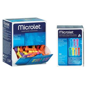 Lanzetten Ascensia Microlet Color für Microlet II/Next VE=200 -  029172