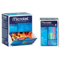 Lanzetten Ascensia Microlet Color für Microlet II/Next VE=200 -  029172