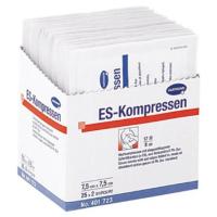 Kompressen-ES steril  7,5x7,5cm VE=25x2 8-fach -  029515
