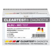 Cleartest Albu-Mic 30Test (Microalbumin-Teststreifen) -  029815