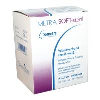 Wundverband METRA SOFT  8x10cm steril weiß VE=50 -  030538