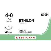 Ethilon schwarz 4/0 P3 45cm 699H VE=36 -  209464