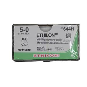 Ethilon 5/0 M2 45cm 644H VE=36 schwarz monofil  **K** -  901860