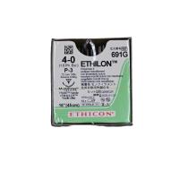 Ethilon 4/0 P3 Multip. 45cm 691G VE=12 weiß monofil  **K** -  902764