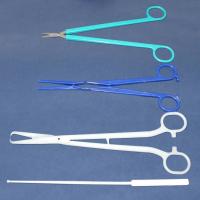 IUD-S/IUP 4er-Kit E.-Instrum.-Satz Kunststoff  Uterussonde,Kugelzange,Fasszange,Schere -  216229