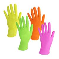 Handschuhe Nitril bunt Tutti Frutti Gr.S VE=96Stück -  903575