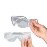 Schutzbrille farblos mit Seiten-und Augenbrauenschutz EN166 -  218449