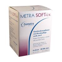 Kanülenpflaster METRA SOFT-i.v. 6x8cm weiß steril VE=50 -  031224