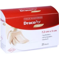 Dracopor soft weiß  7,2x5cm steril VE=25 -  219597
