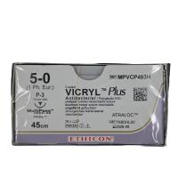 Vicryl plus 5/0 P3M 45cm MPVCP493H VE=36 ungefärbt geflochten  **K** -  031325