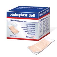 Injektionspflaster Leukoplast Soft 1,9x4,0cm hautfarben VE=100 -  031361