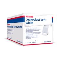 Injektionspflaster Leukoplast soft white 1,9x4cm VE=500 -  031573